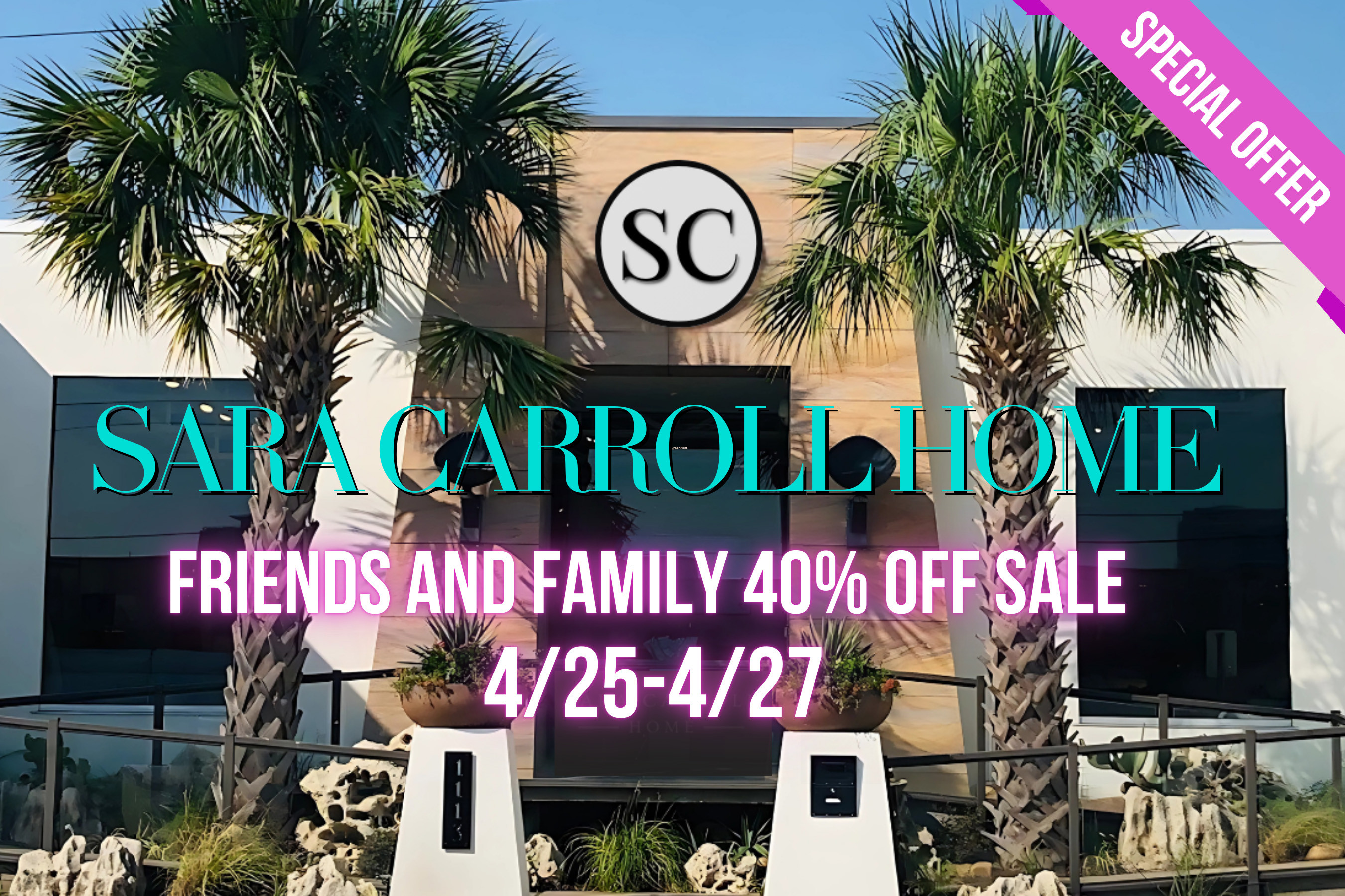 Friends And Family 40% Off Sale